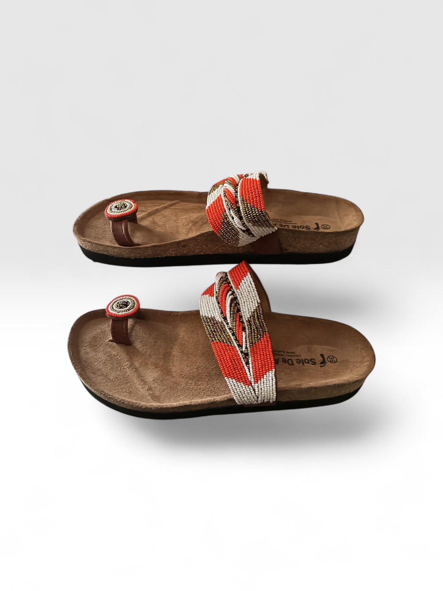 Sandals- Genuine Leather and Genuine Cork