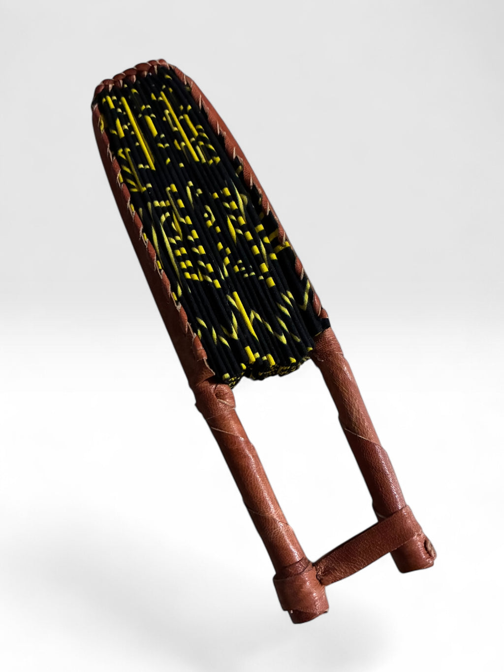 Sunburst Ankara Hand Fan