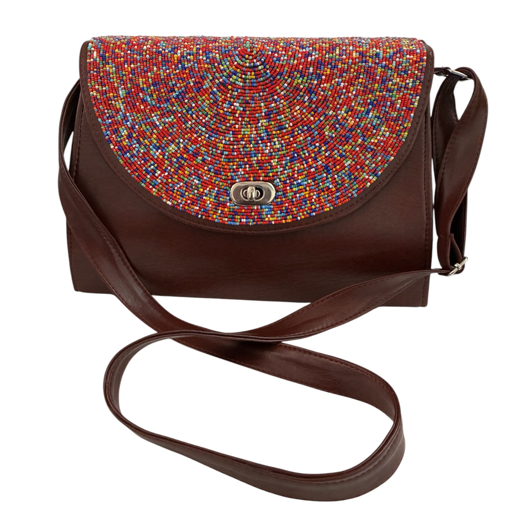 Zuri Heritage Crossbody Bag - Mosaic