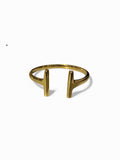 Vertis Parallel Brass Cuff