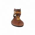 Safari Luxe Beaded Gladiator Sandals