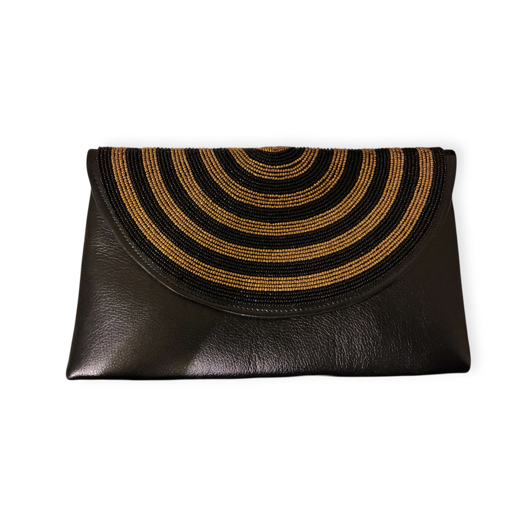 Urembo Black Clutch