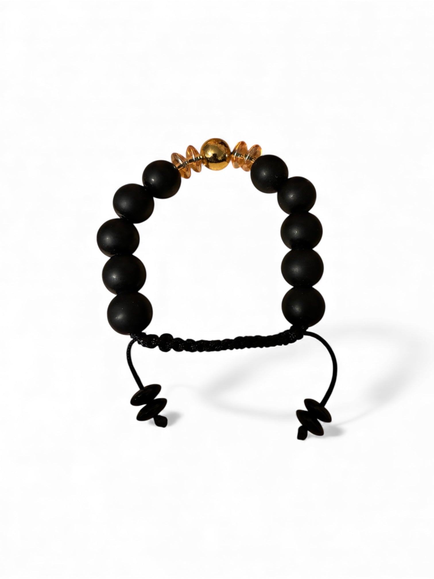 Zuri Noir and Gold Bracelet