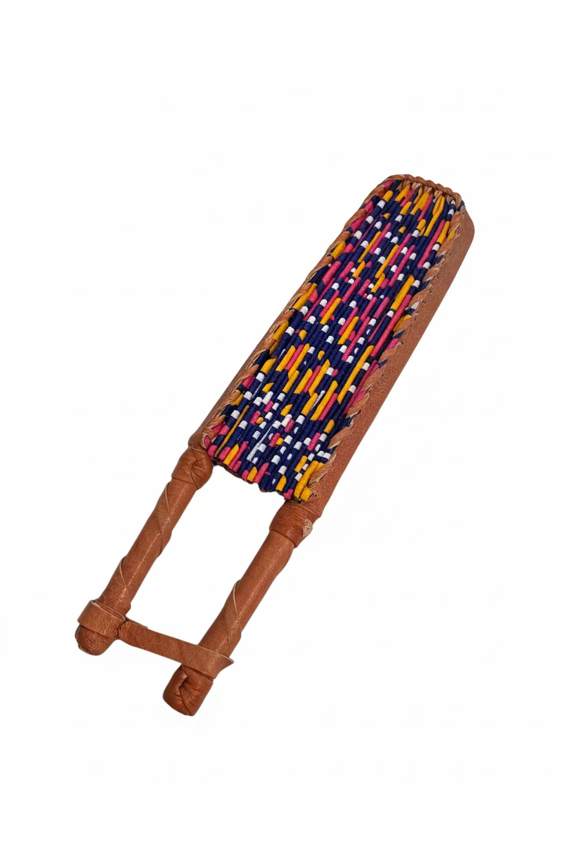 Pink Majesté Ankara Hand Fan
