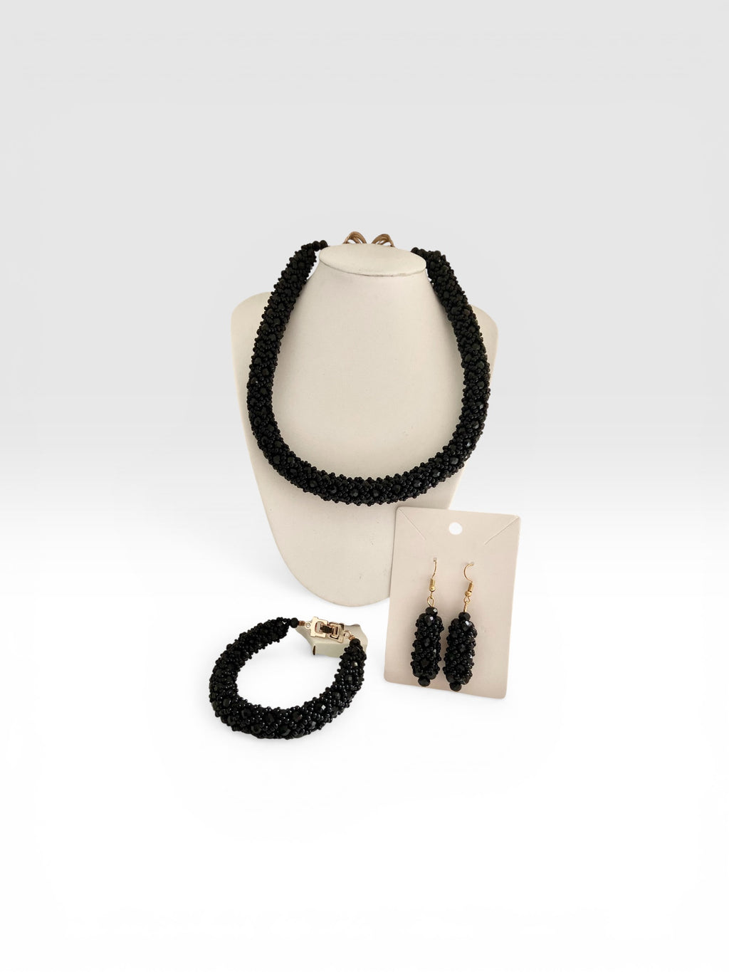 Midnight Majesty Crystal Jewelry Set