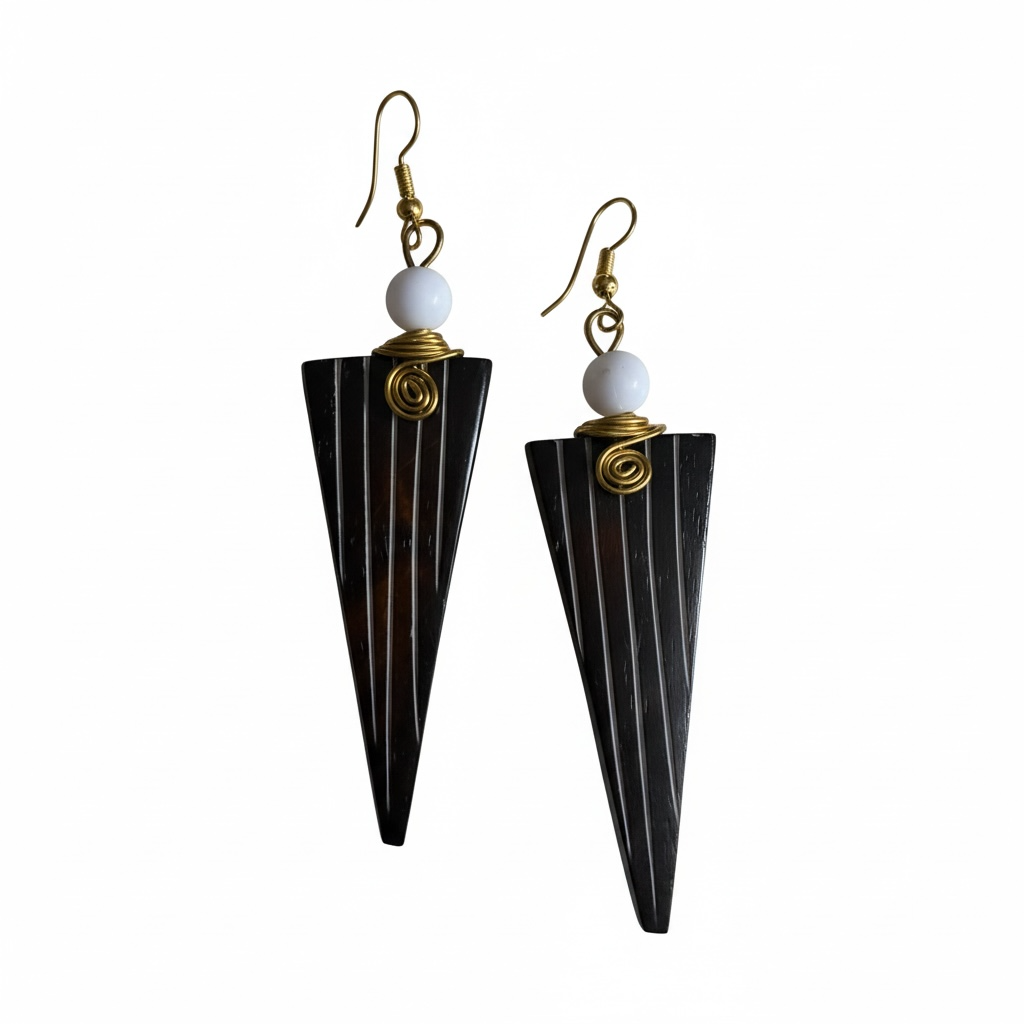 Zuri Edge Statement Earrings