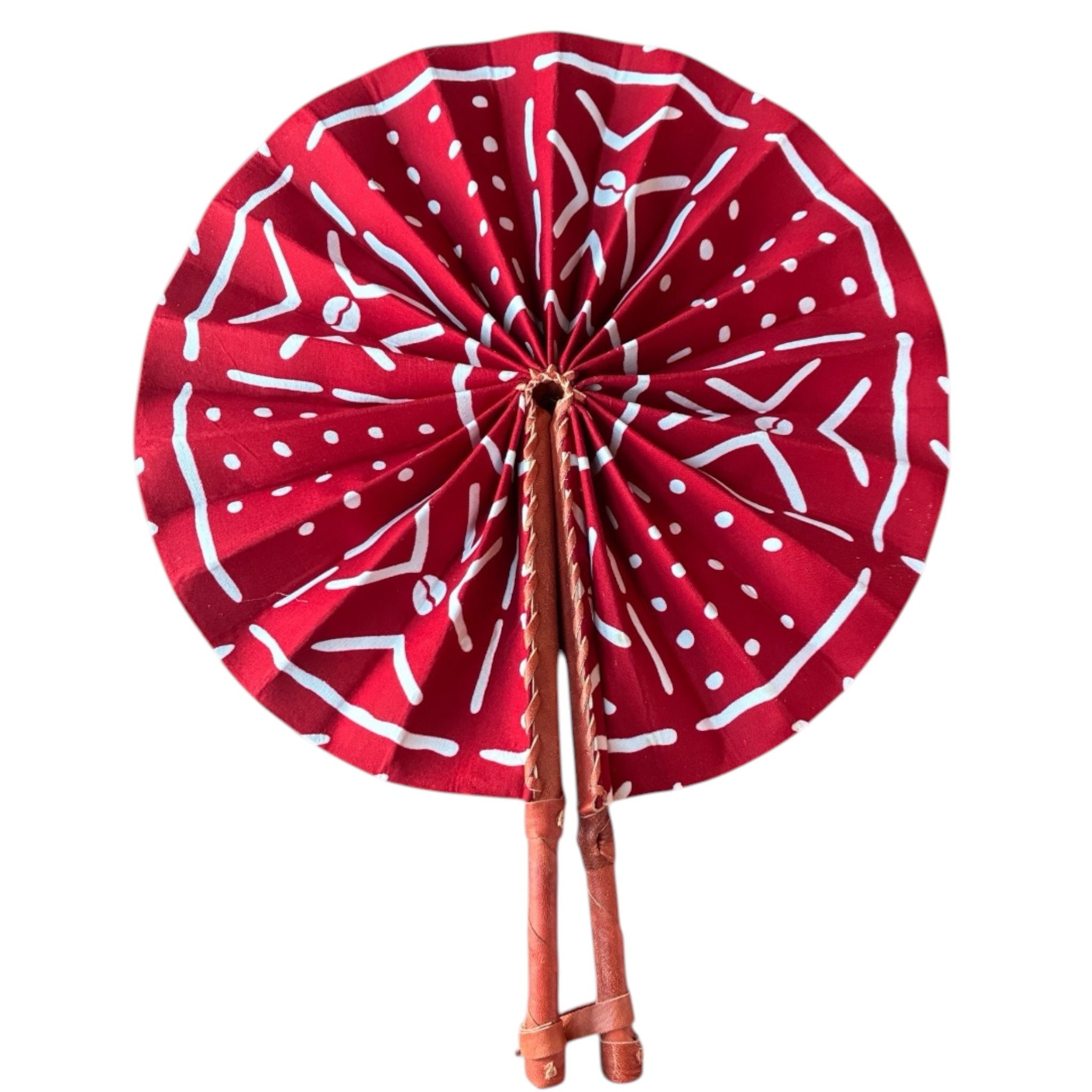Crimson Adinkra Flow Kimono