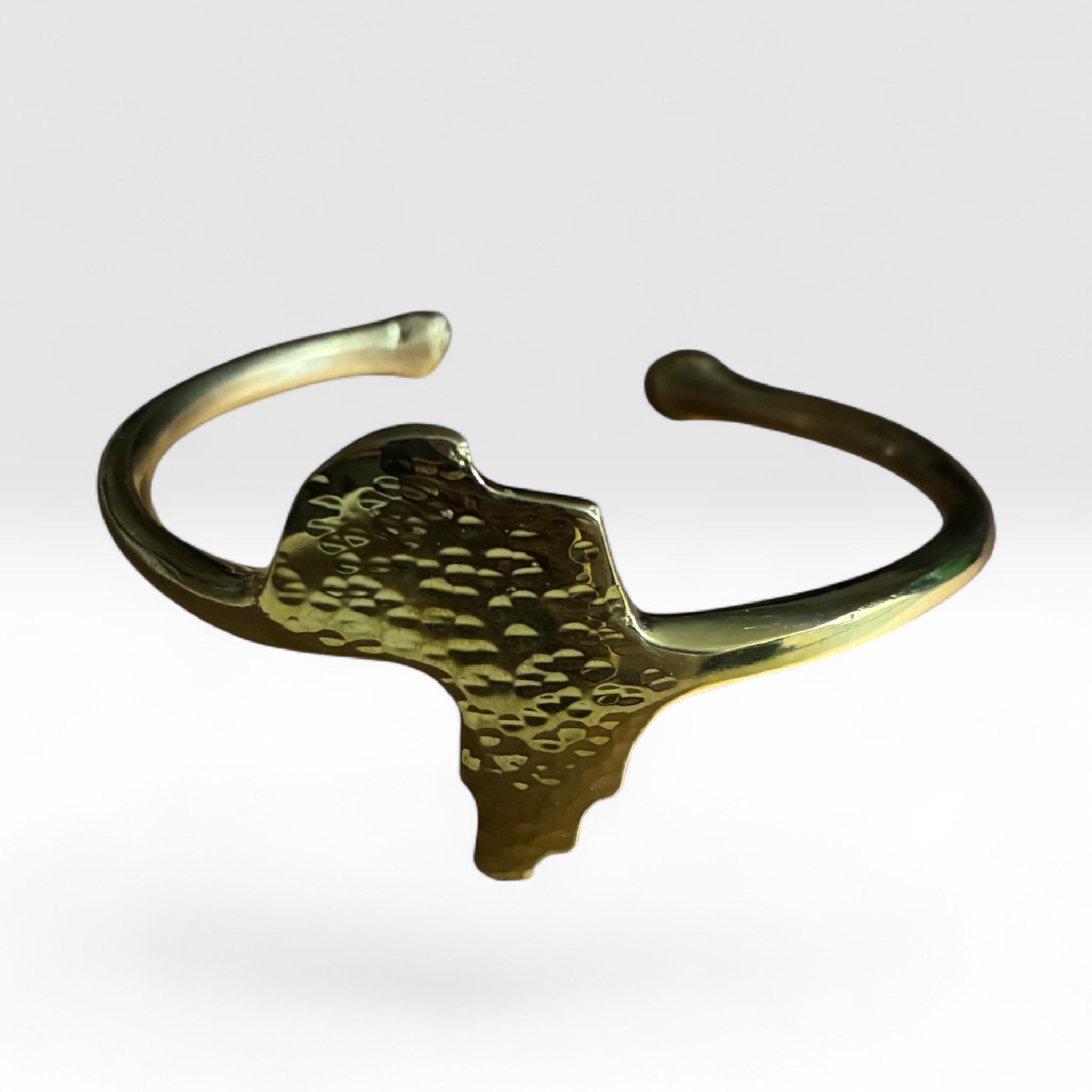 Nia Africa Brass Cuff