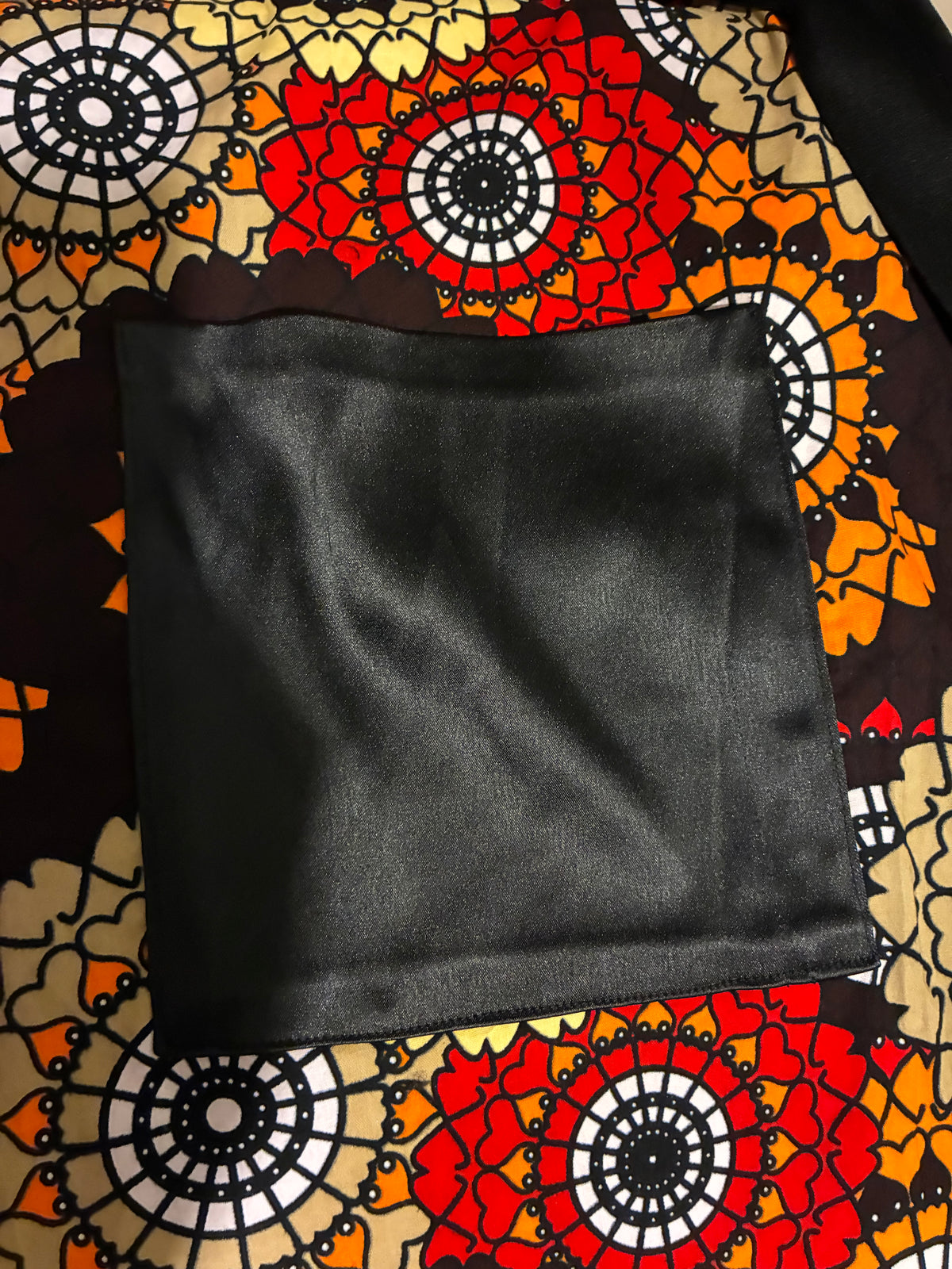 Ember Bloom Long Ankara Kimono - Handmade in Ghana