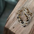 Ivory Noir Sika Waist Bead